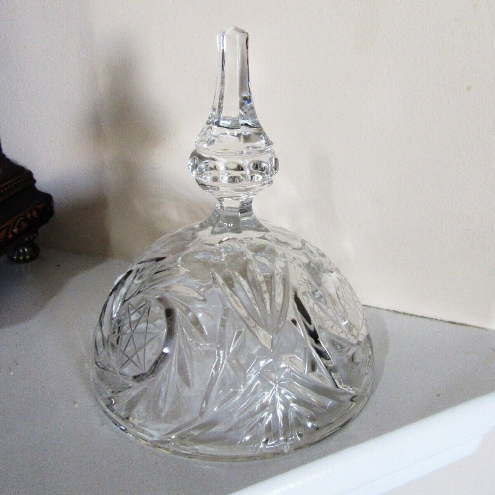 Pinwheel Crystal Lid Only